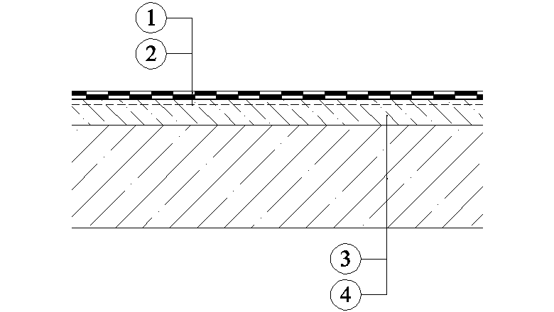 Polyuretanový hydroizolační systém - balkony, terasy povrch s normálním zatížením  (domácí balkon)