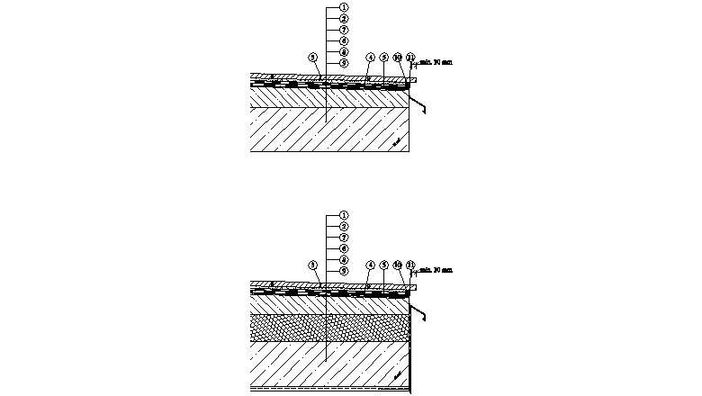 Balkony a lodžie Weber Terranova - ukončení balkonu - hydroizolace - TERIZOL